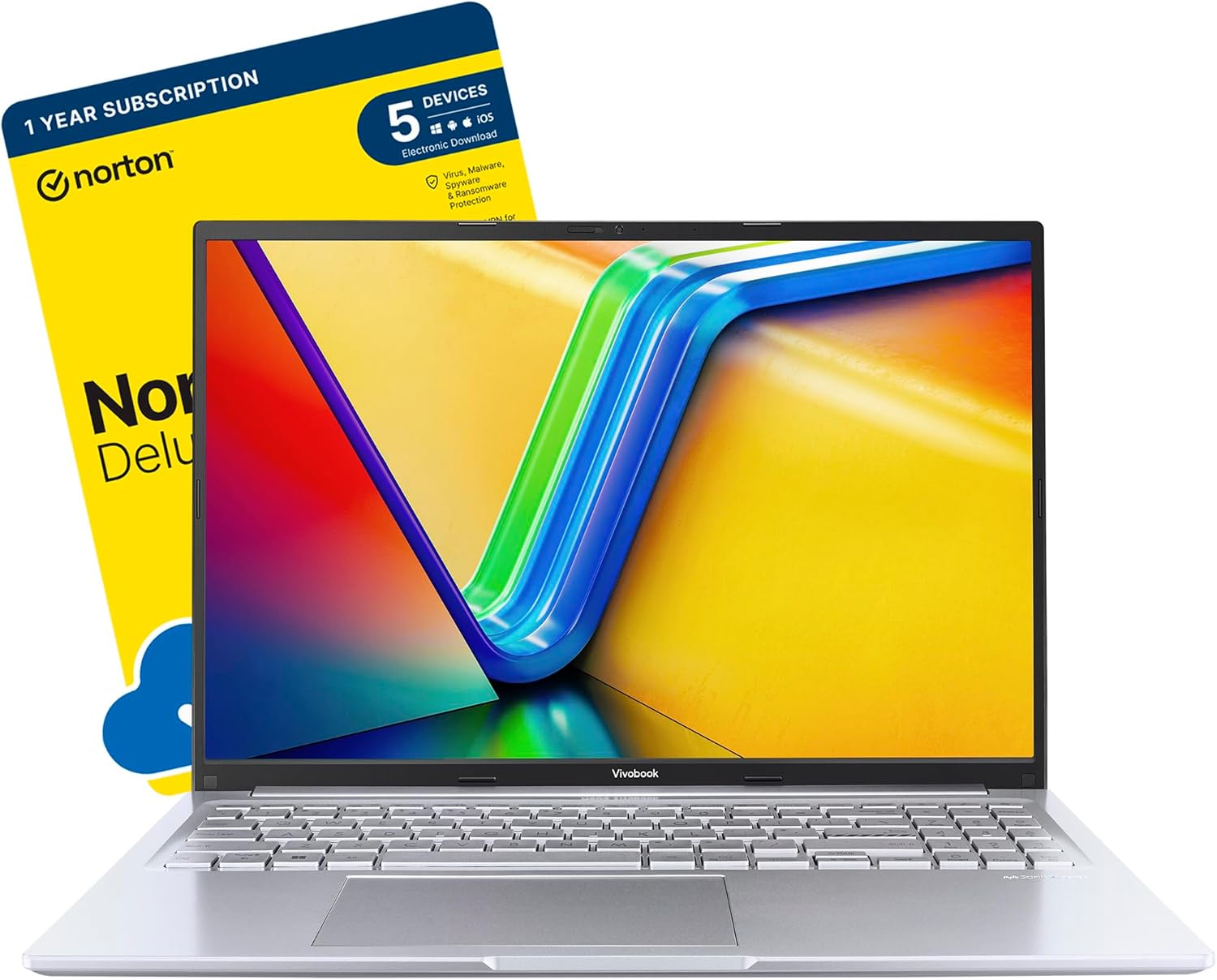 ASUS Vivobook 16 Laptop - AMD Ryzen 5 7530U 8GB 512GB 16-inch Windows 11