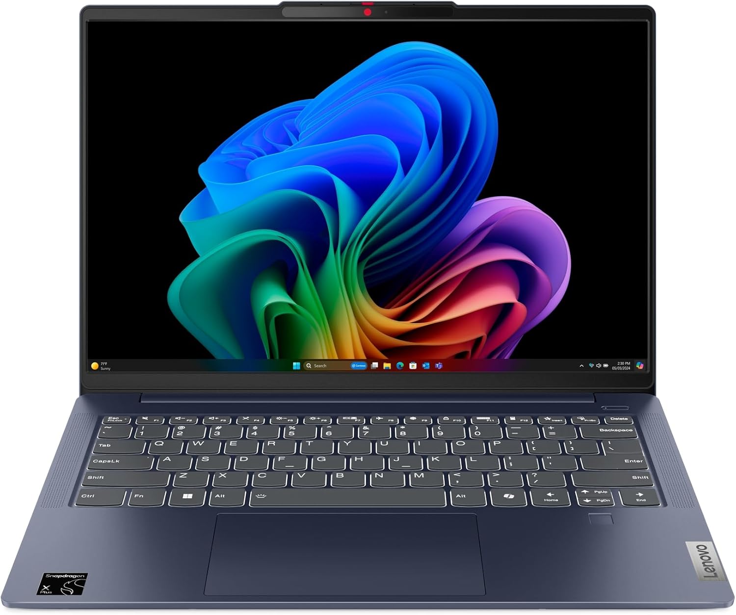 Lenovo IdeaPad Slim 5, Copilot+ PC, Snapdragon X Plus, 16GB RAM, 512GB SSD, 14 Inch Laptop