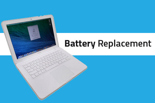 Macbook 13 inch White Battery Replacement