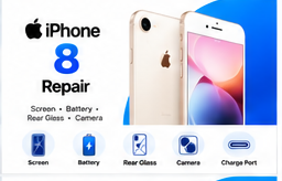 iPhone 8 repair services at Laptop Workshop