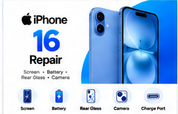 iPhone 16 repair services at Laptop Workshop