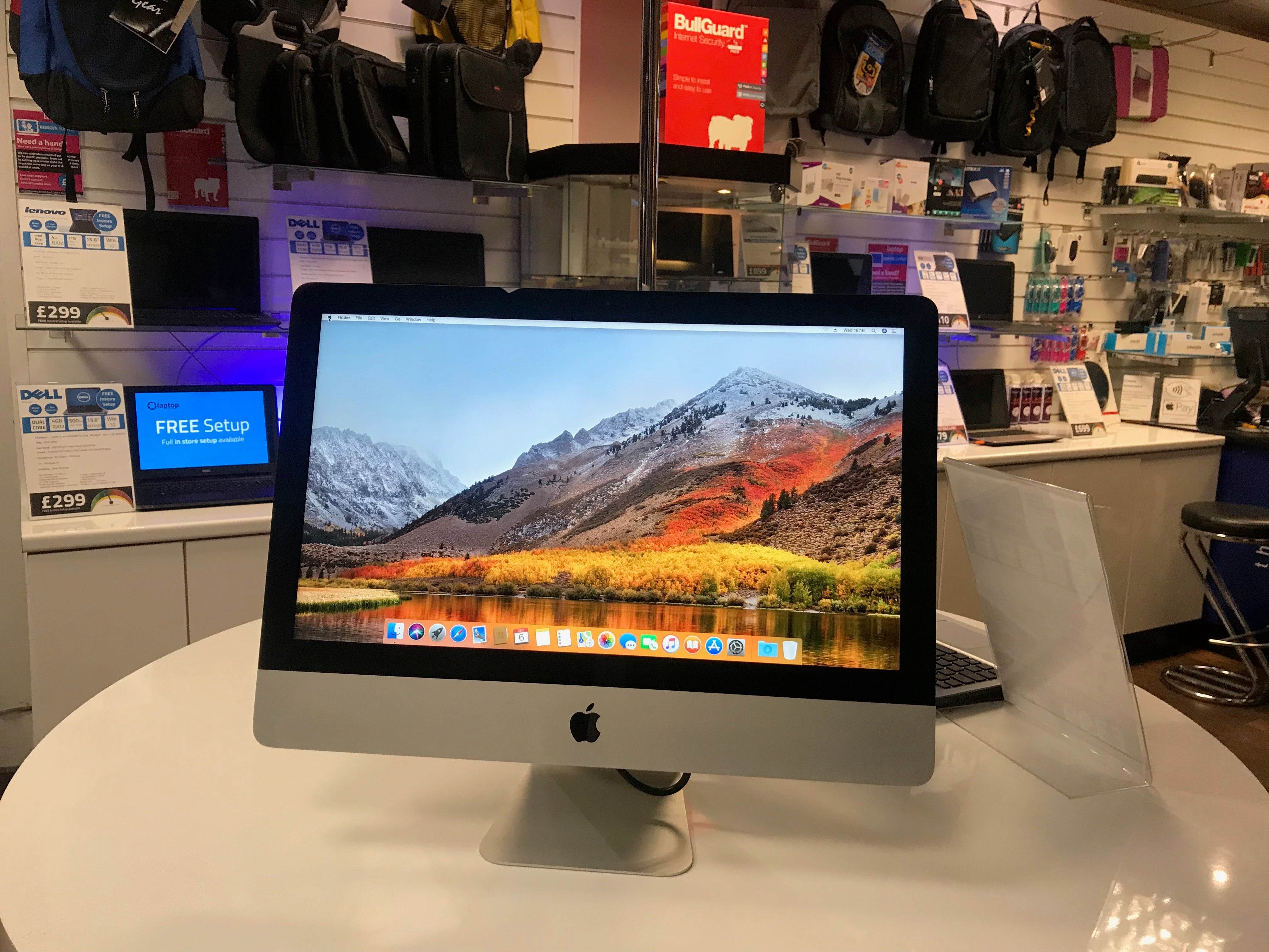 Apple 21.5" 4K iMac, i5 2.7GHz, 8GB, 1TB, 2015 New thin model