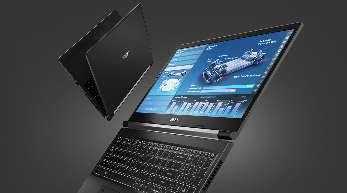 Acer Aspire 7 Gaming Laptop AMD Ryzen 5 16GB 1TB SSD 15.6-inch Nvidia Geforce GTX 1650 4GB Windows 10 Laptop